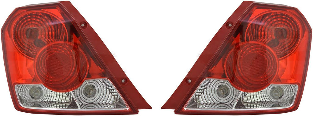 Pair of Tail Lights for Chevrolet Aveo Hatchback 2004-2007 E43377