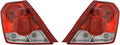 Pair of Tail Lights for Chevrolet Aveo Hatchback 2004-2007 E43377