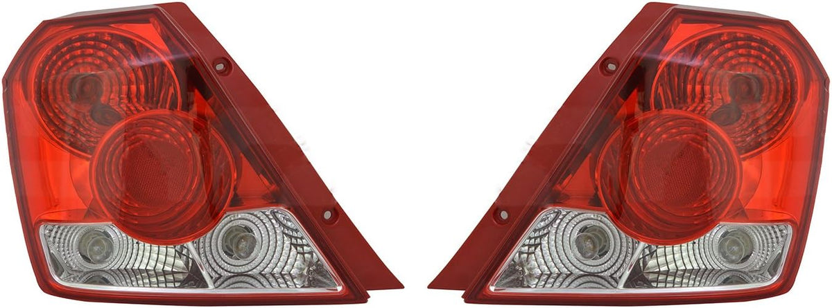 Pair of Tail Lights for Chevrolet Aveo Hatchback 2004-2007 E43377