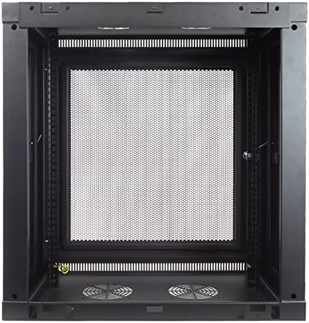12U Wall Mount Rack 13 Inch Deep Black K6358