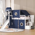 High Loft Bed with Tent and Tower N4966