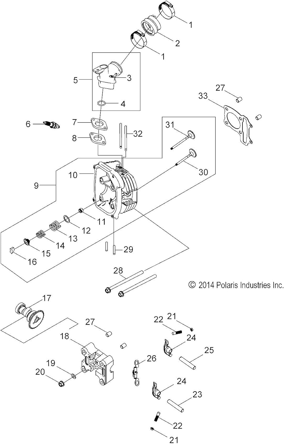 Cam Shaft Assembly G681465