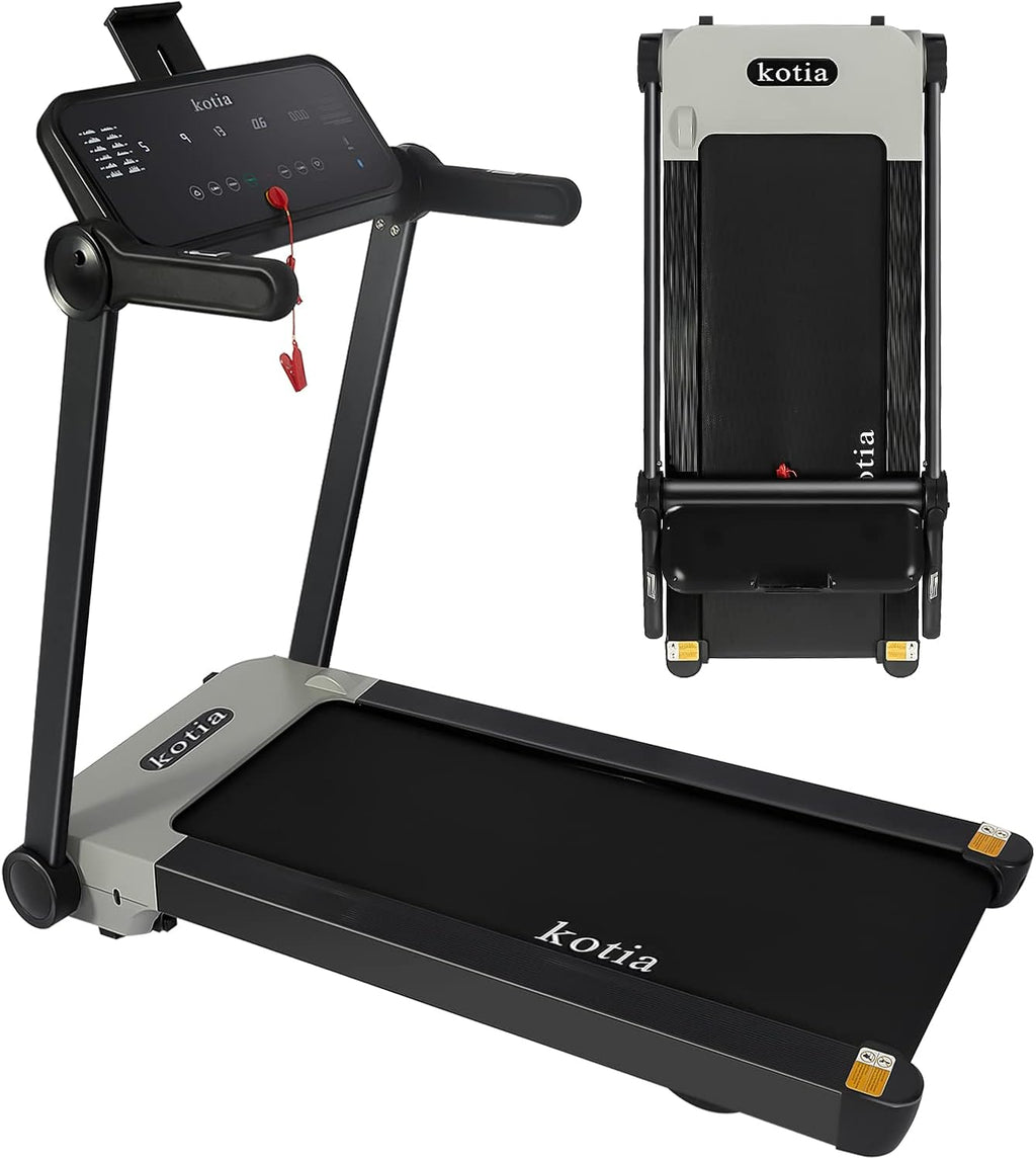 Portable Folding Treadmill with Bluetooth Speaker J8997