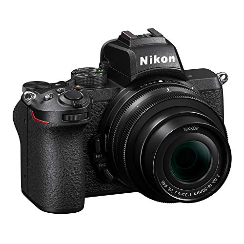 Compact mirrorless camera with wide-angle and telephoto zoom lenses Q492625