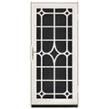 36 in. x 80 in. Steel Security Door with Black Perforated Screen N333775