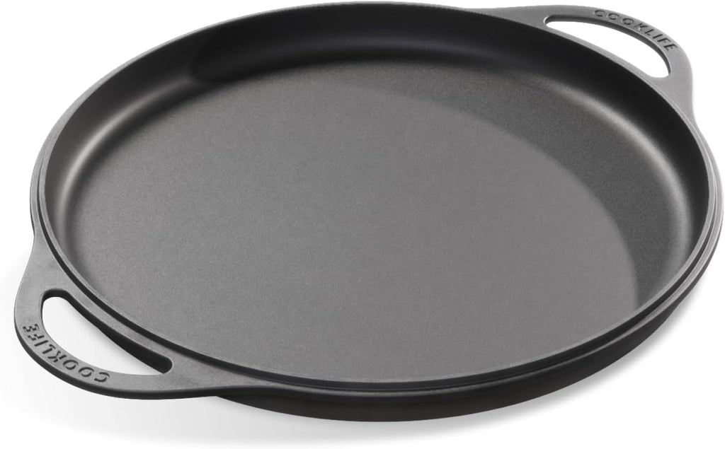 12 Inch Round Pre-Seasoned Cast Iron Griddle R954628