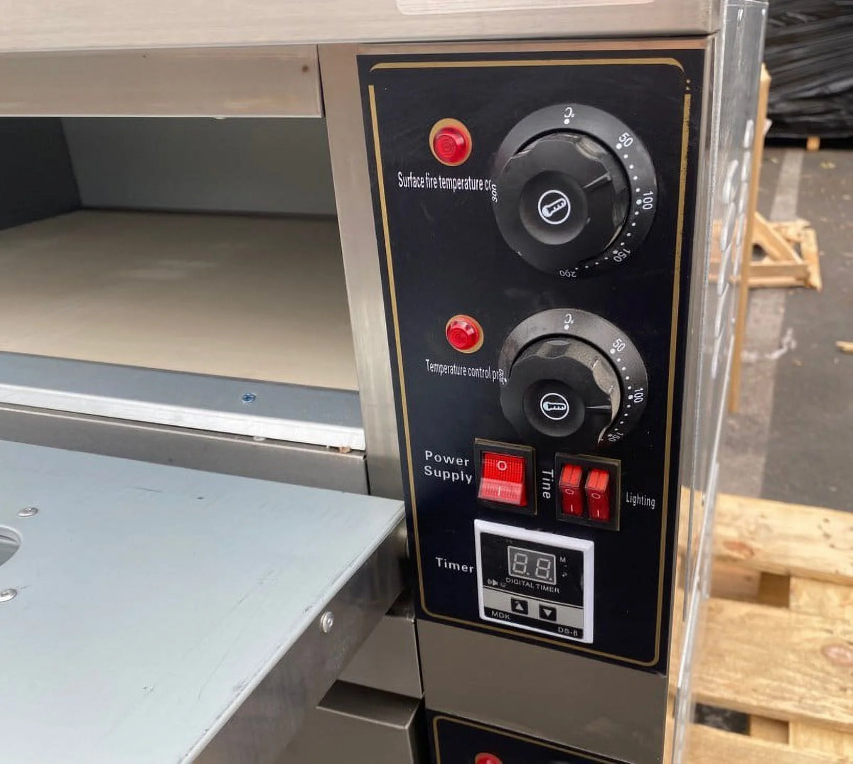 Electric double Deck Pizza Bakery Oven U2762