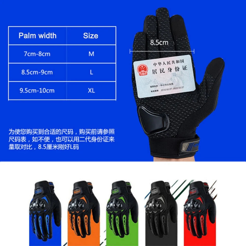 Motorcycle Gloves Touch Screen Full Finger I597019