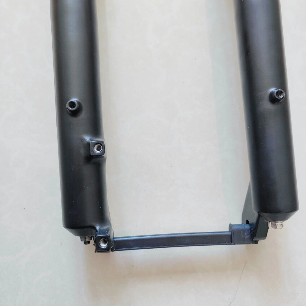 24 inch Bicycle Suspension Fork 4" Fat Tire Disc Brake QR 9mm Manual Lockout L681530