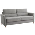 Gray Fabric Upholstered Sofa Z793588