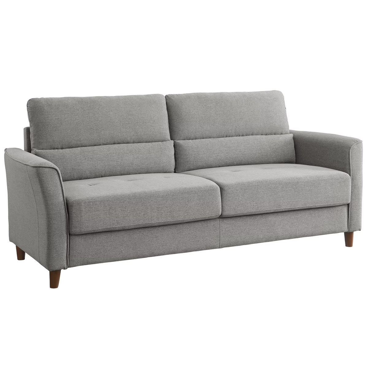 Gray Fabric Upholstered Sofa Z793588