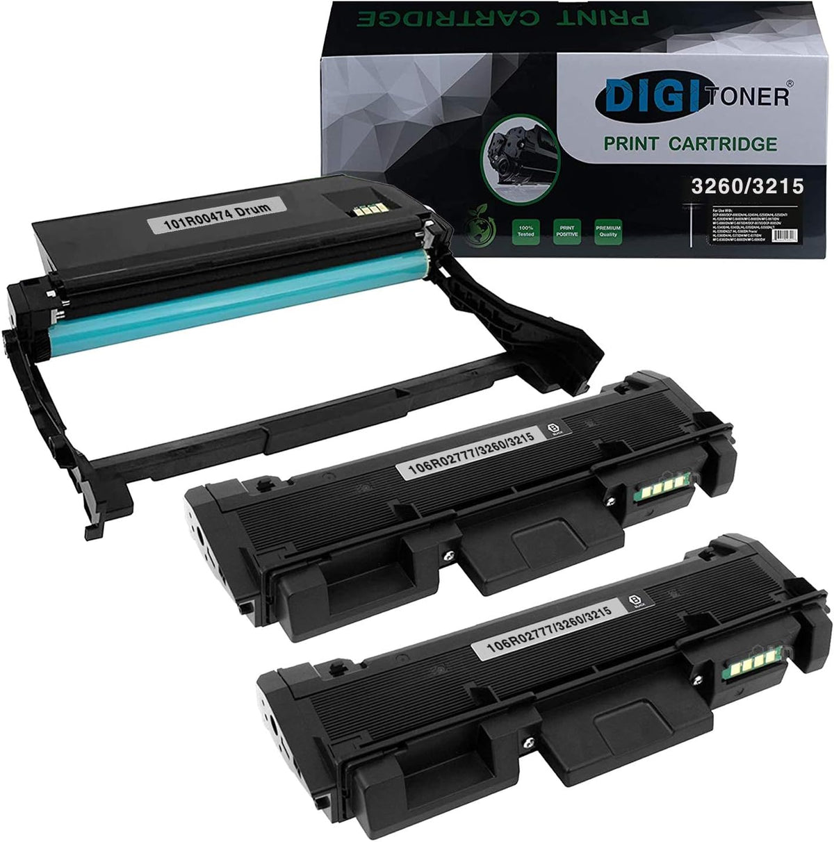 Black Drum Unit & Toner Cartridge Replacement A34831