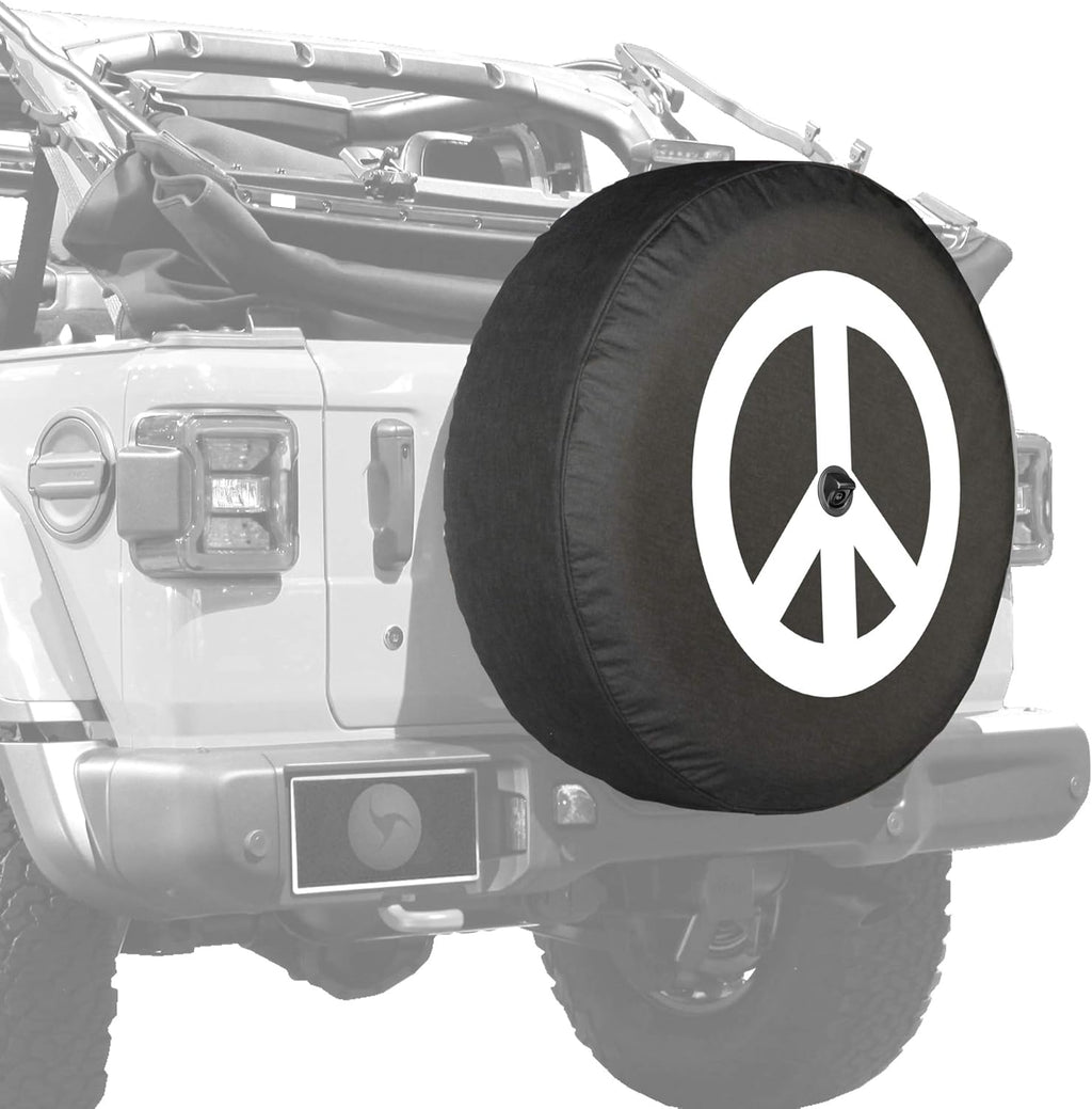 Soft Tire Cover for Jeep Wrangler JL with Back-up Camera K102