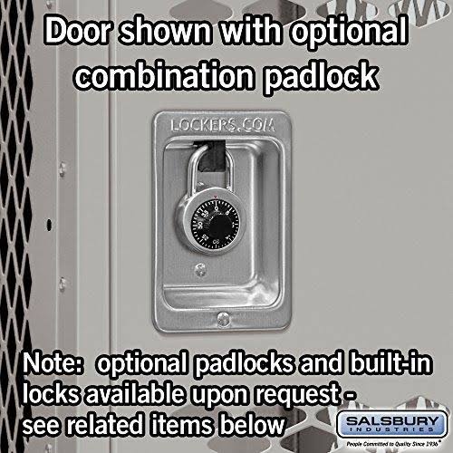 Gray Vented Metal Locker K650236