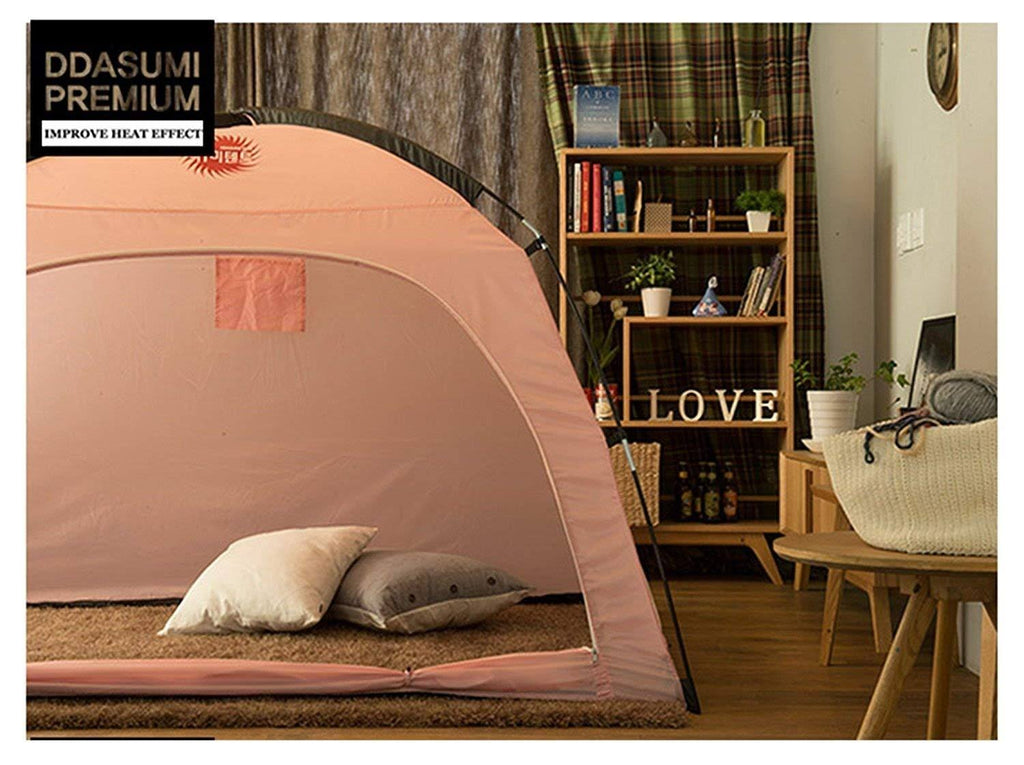 Pink Warm Tent for Single Bed Y162680