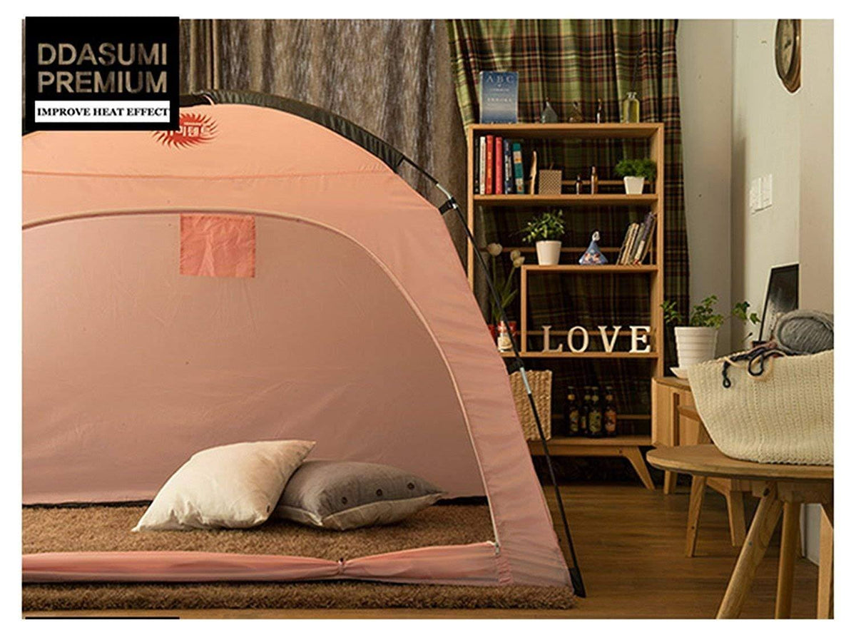 Pink Warm Tent for Single Bed Y162680