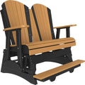 Recycled Plastic Glider Chair, Cedar on Black M587550