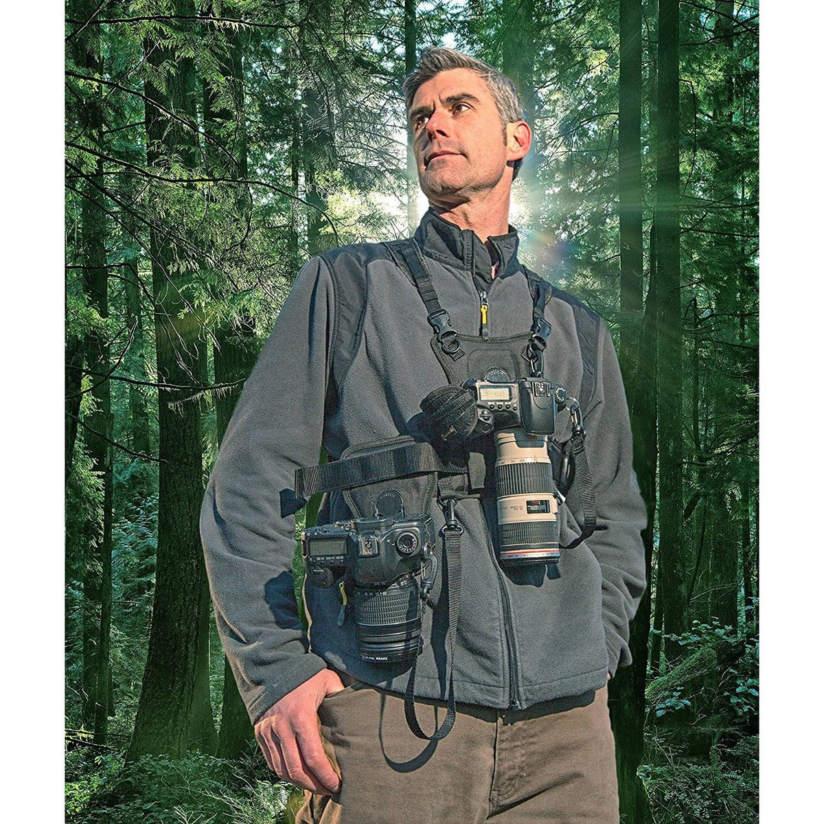 Cotton Carrier Camera Vest System for 2 Cameras I450