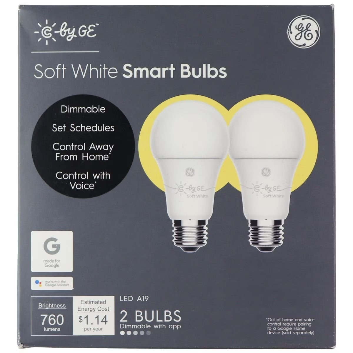 Warm White Smart Bulbs (2-Pack) B3255