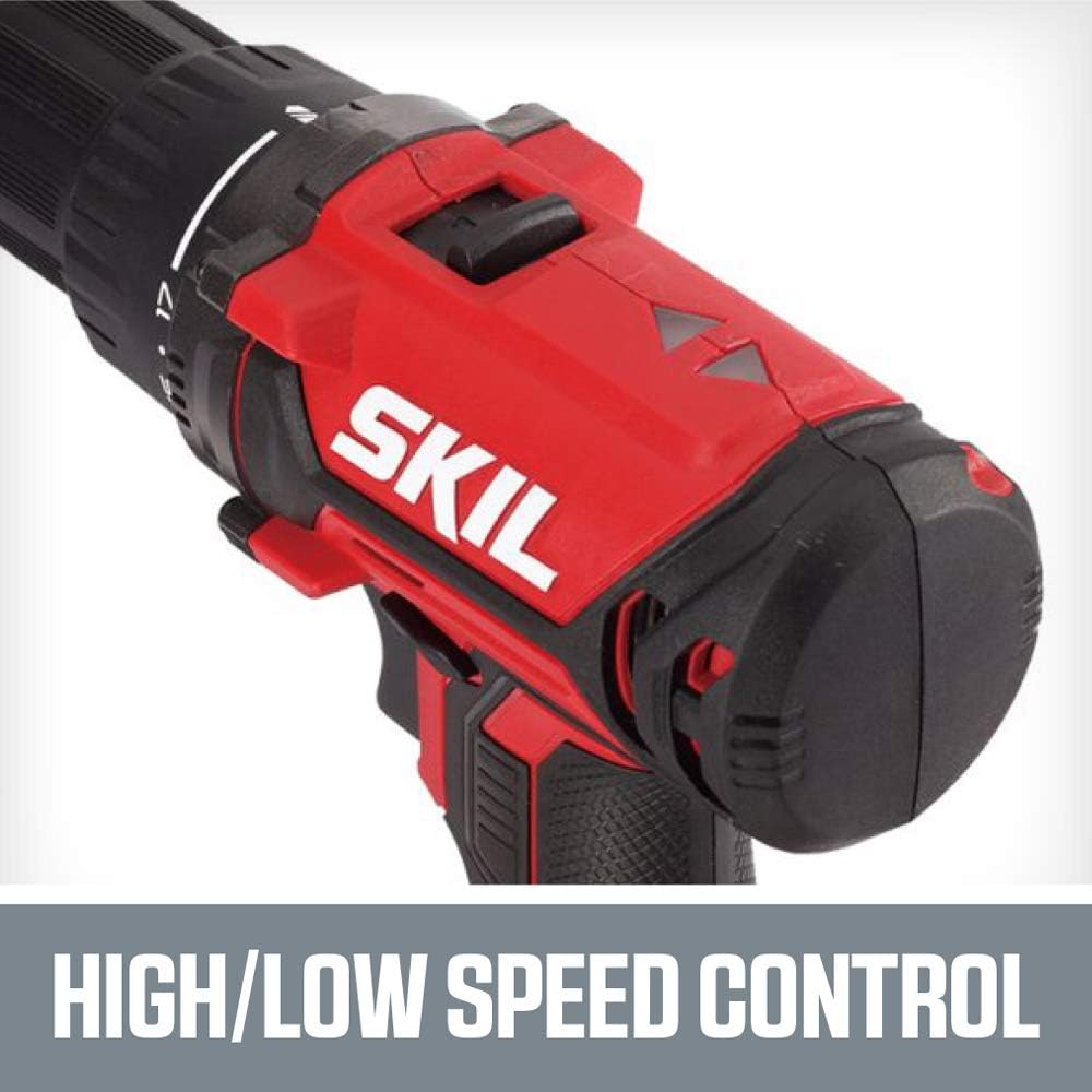 20V Cordless Drill Driver and Impact Driver Kit with 2.0Ah Battery and Charger B40304