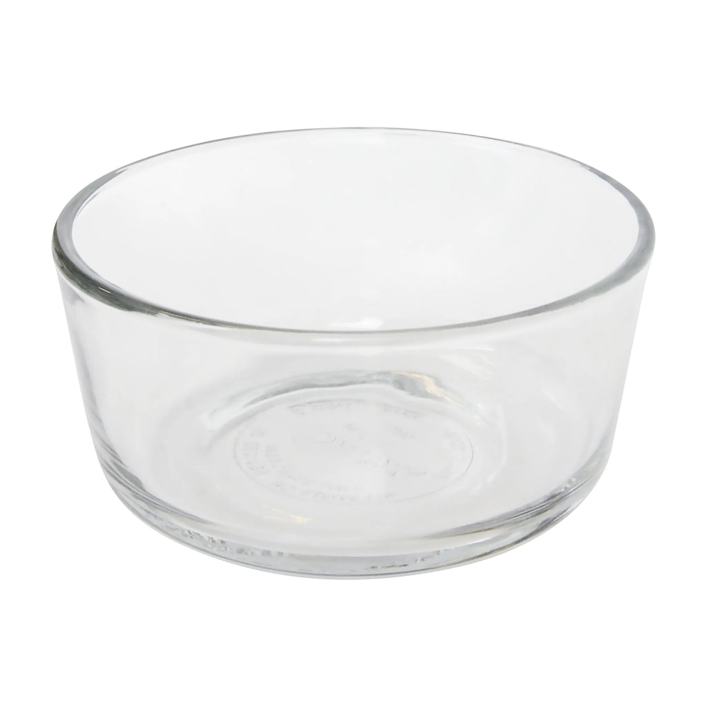 2-Cup Glass Storage Bowls with Red Lid Covers (6-Pack) J57121