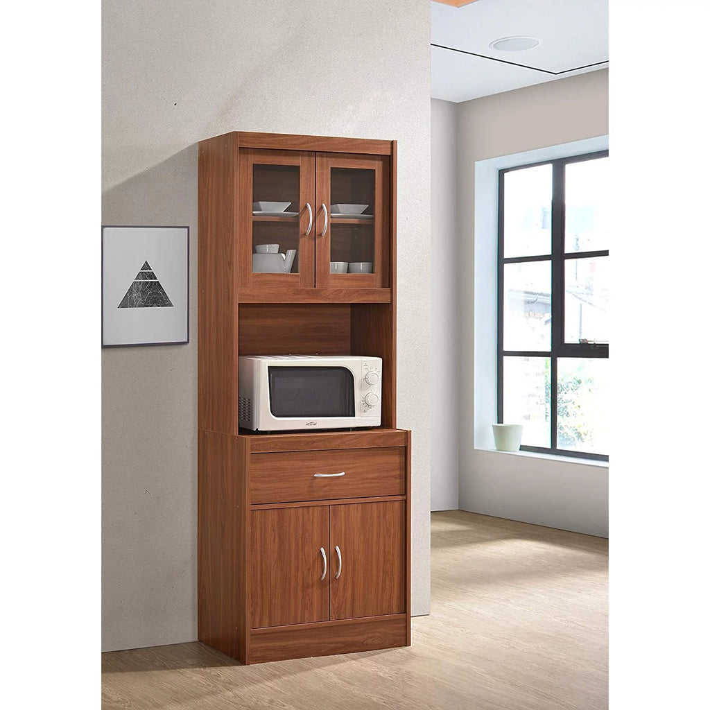 70 In Enclosed Kitchen Cabinet with Drawer J2828