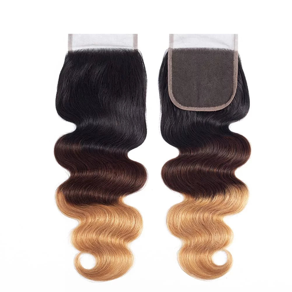 Body Wave Human Hair 4x4 Lace Closure G6816