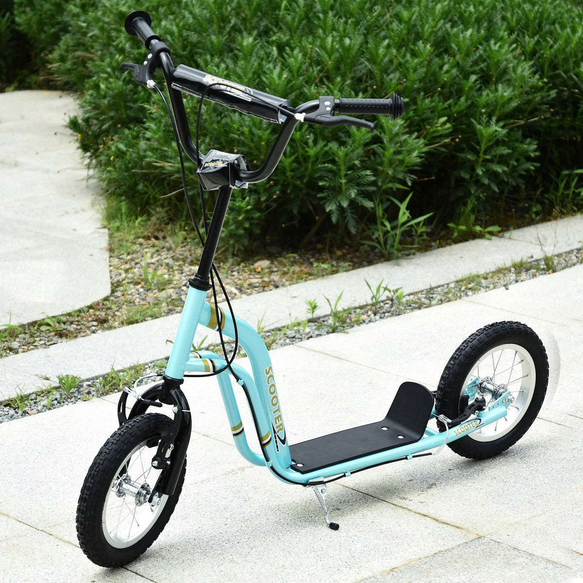 Blue 12-Inch Youth Scooter with Dual Brakes A91862