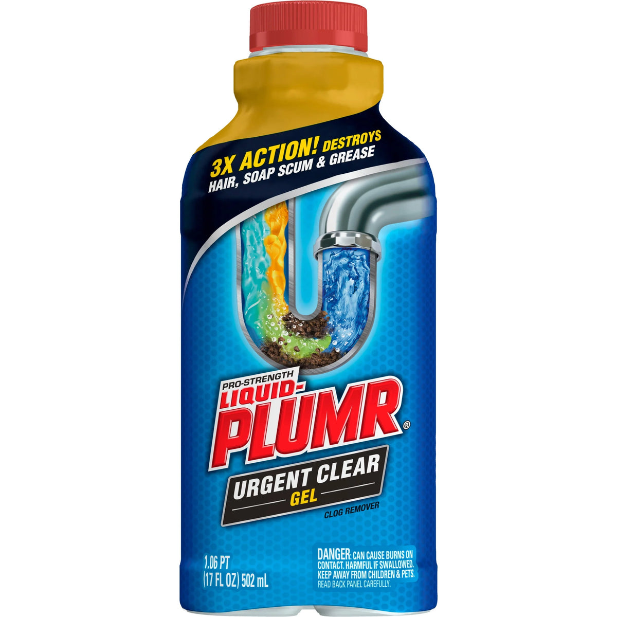 Drain Clog Remover Gel, 17 fl oz J296871