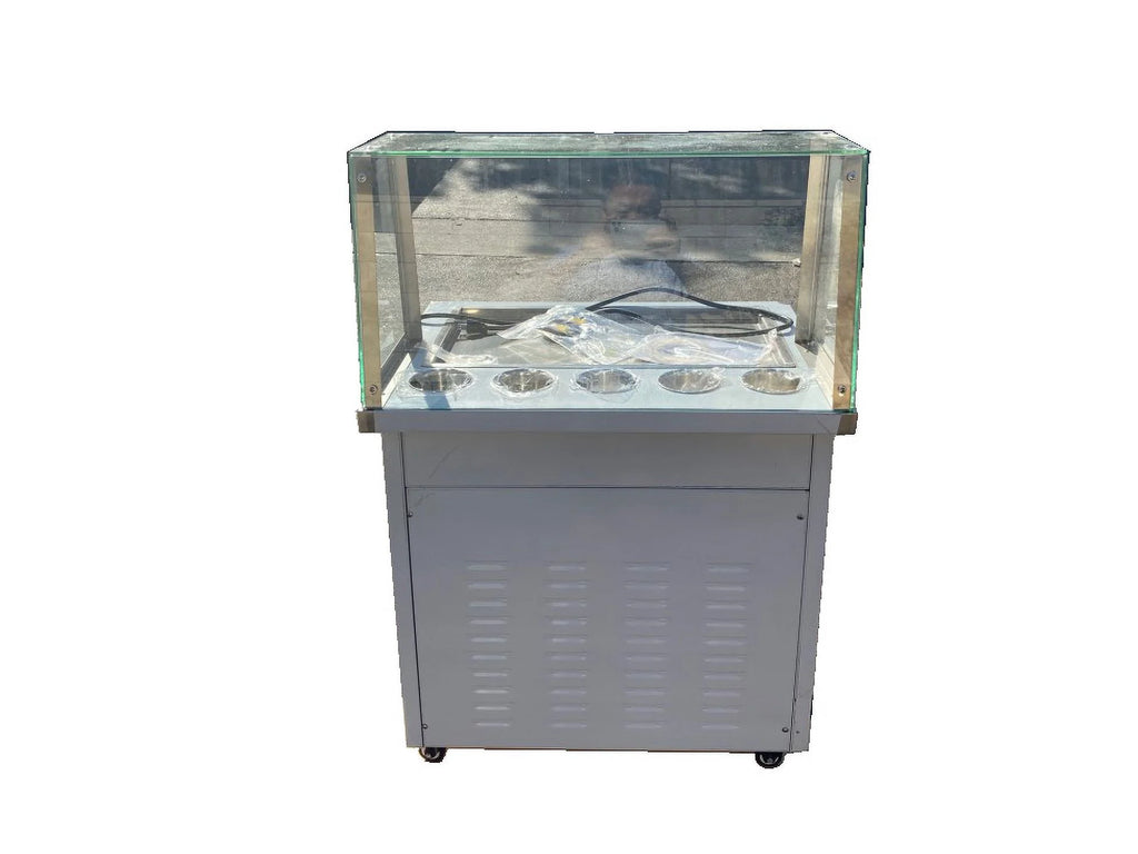 Thai Style Fried Ice Cream Maker Machine 1000W W3002