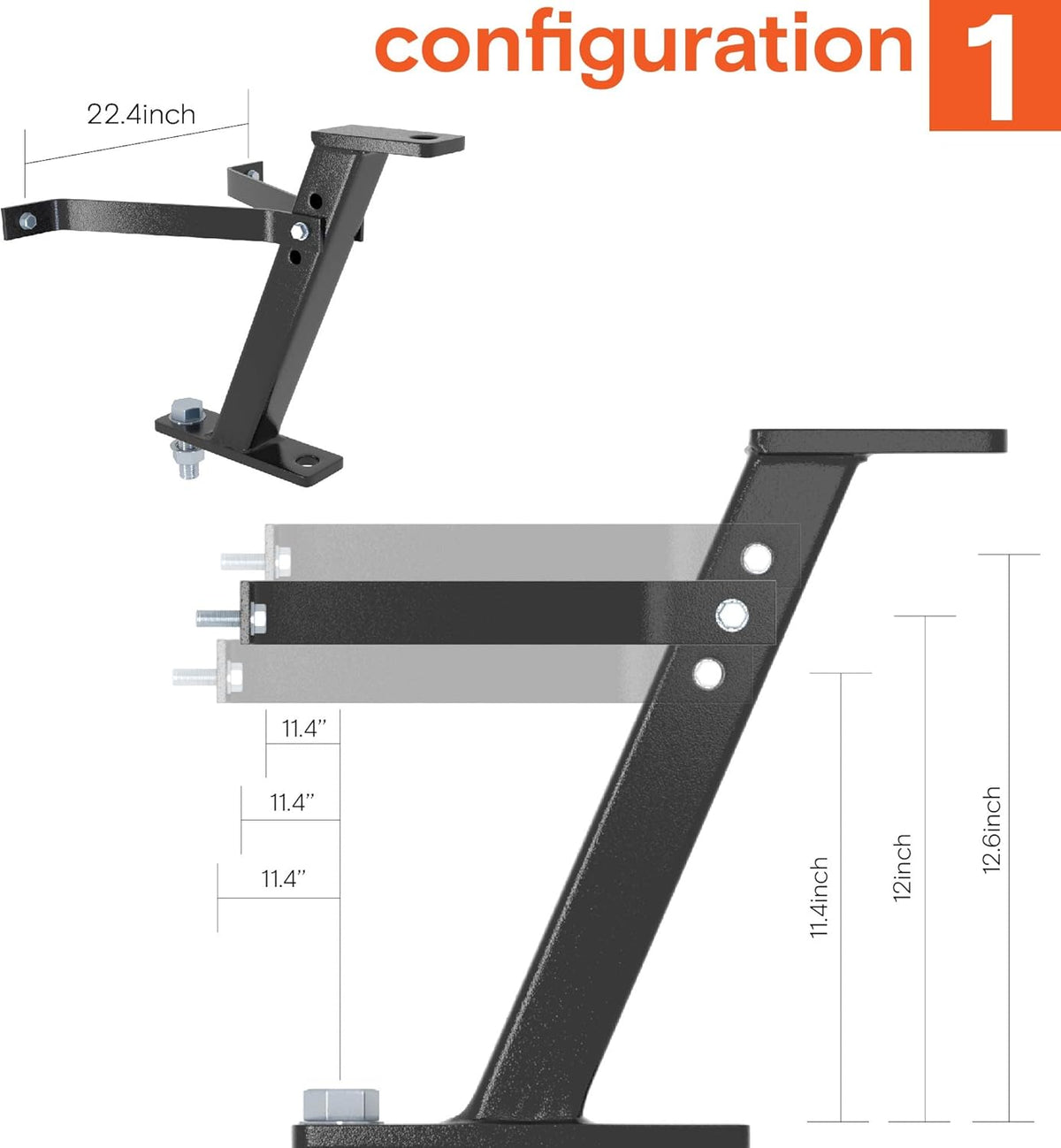 Lawn Mower Tractor Hitch Tow Kit Extension Parts Pack of 2 A759607