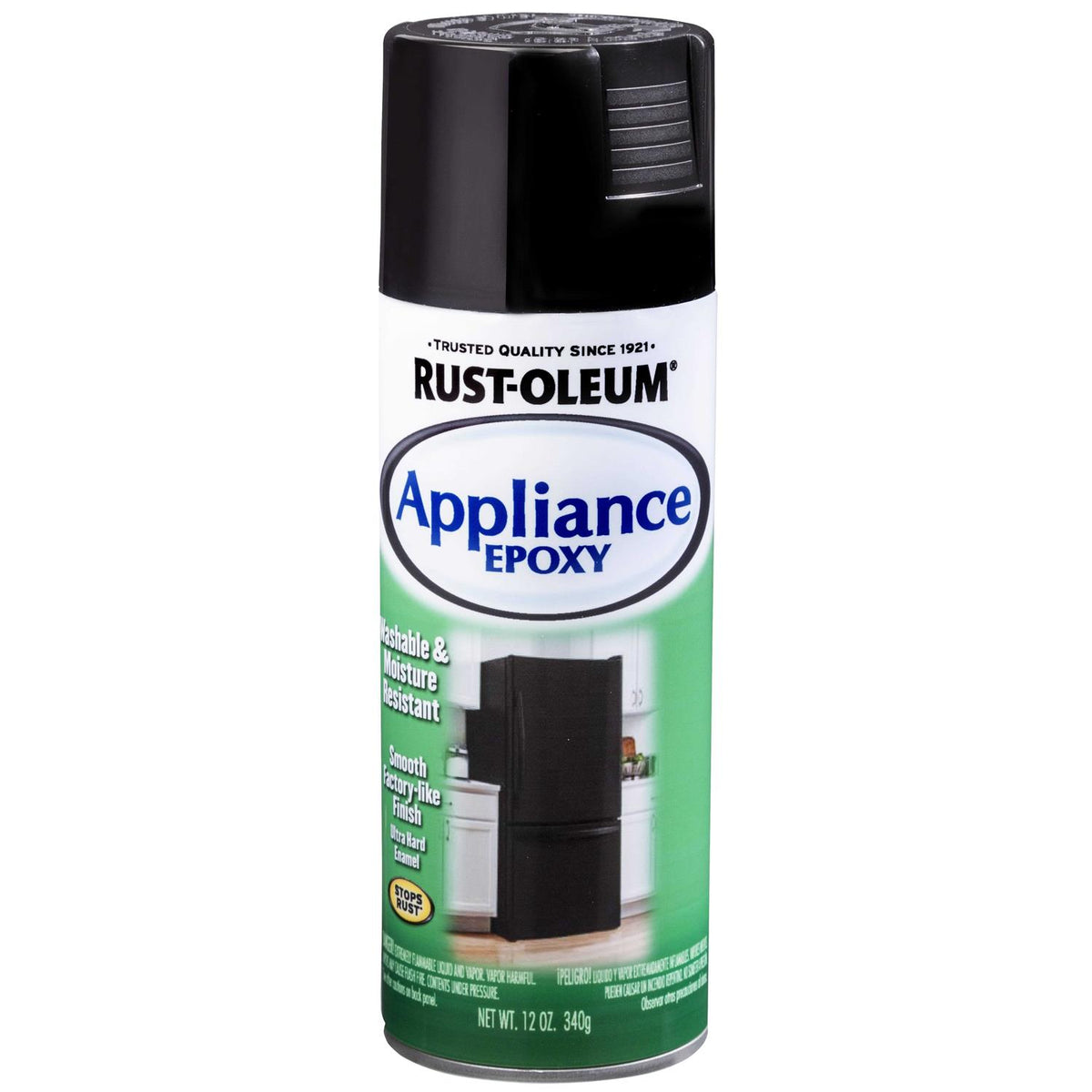 Black Epoxy Appliance Spray Paint M9778