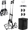 Aluminum Folding Hand Truck with Telescoping Handle and Rubber Wheels F848729