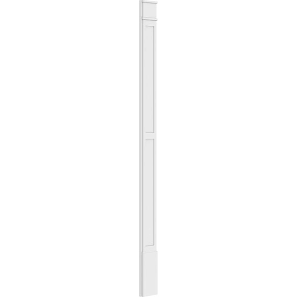 PVC Pilaster with Decorative Capital & Base (Pair) L86315