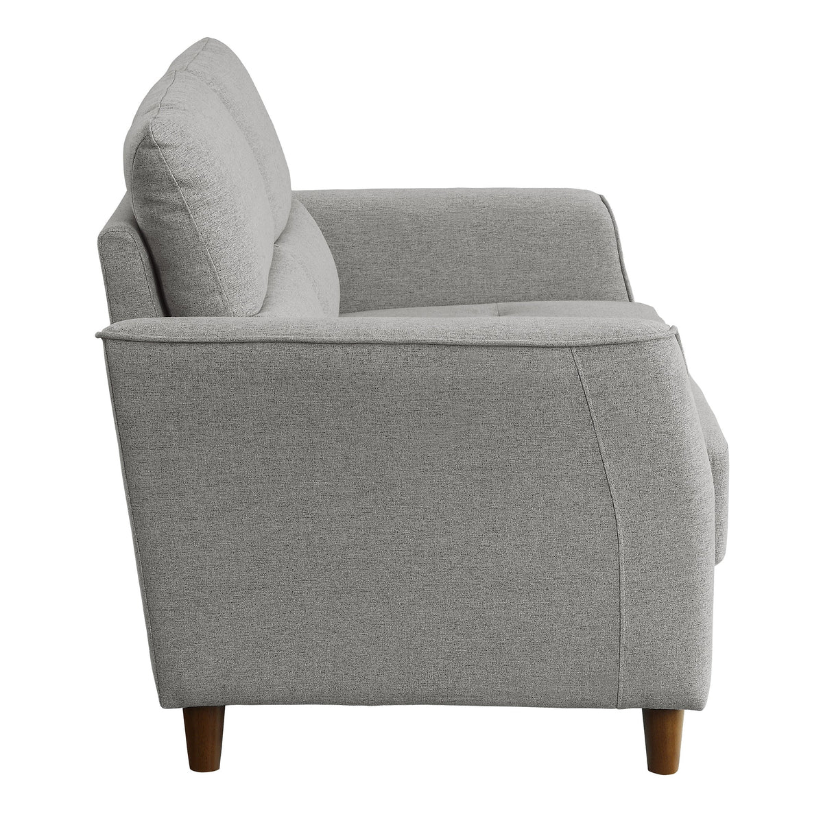 Gray Fabric Upholstered Sofa Z793588