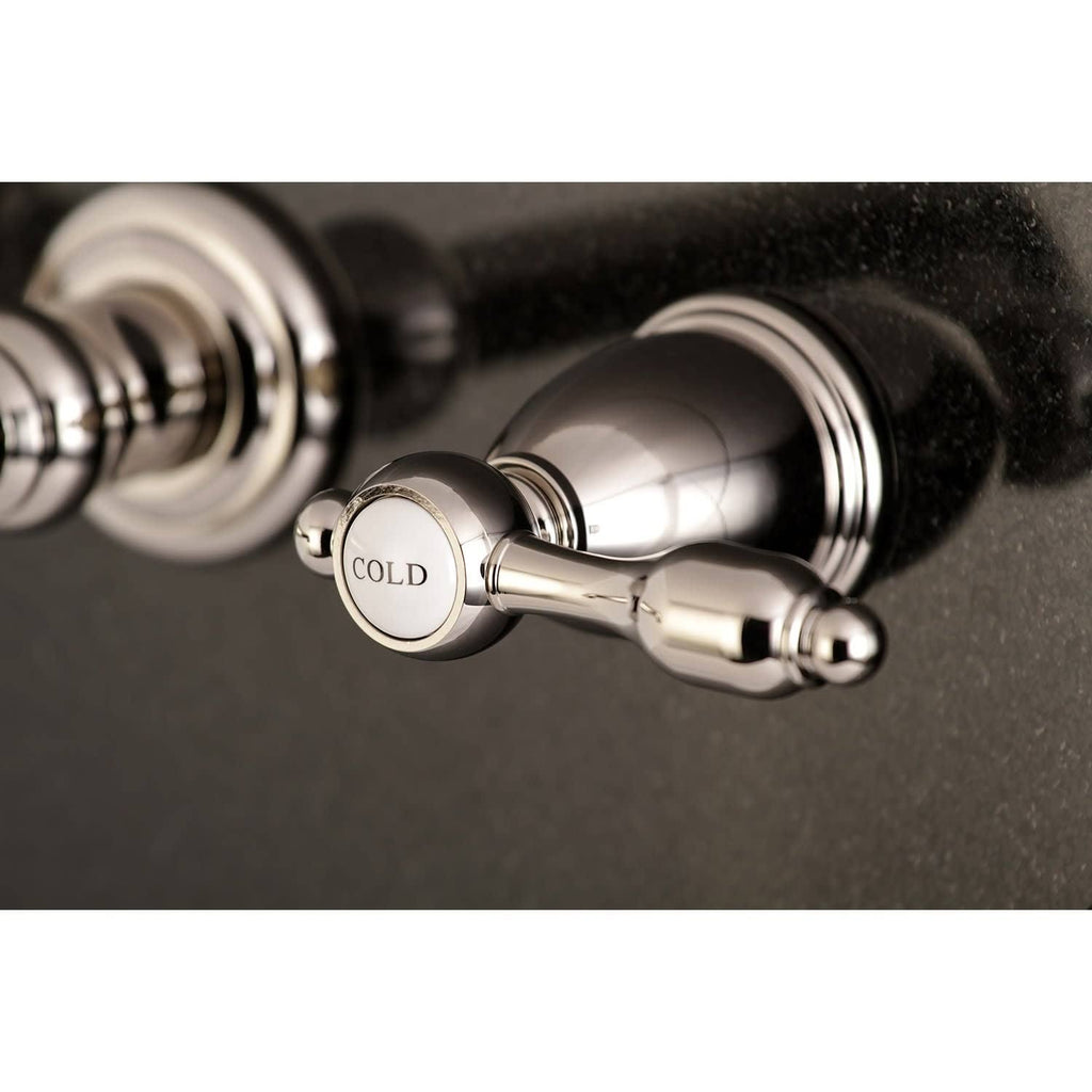 2-Handle Wall Mount Roman Tub Faucet, Oil Rubbed Bronze D101