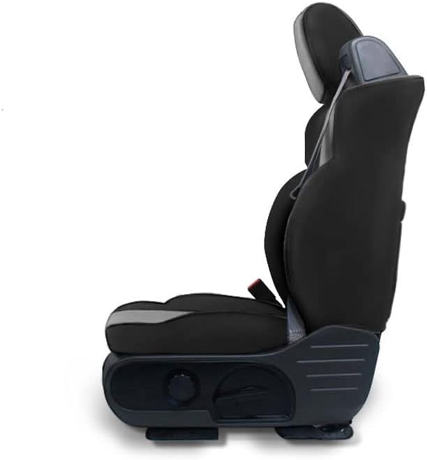 Custom Fit Neoprene Car Front Seat Covers Gray & Black P154