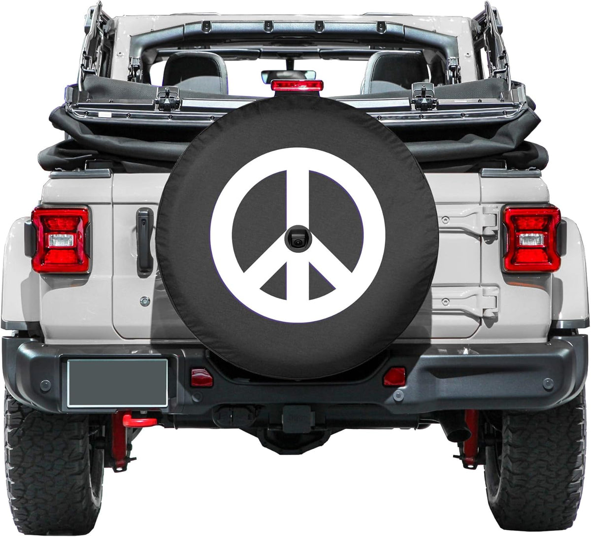 Soft Tire Cover for Jeep Wrangler JL with Back-up Camera K102