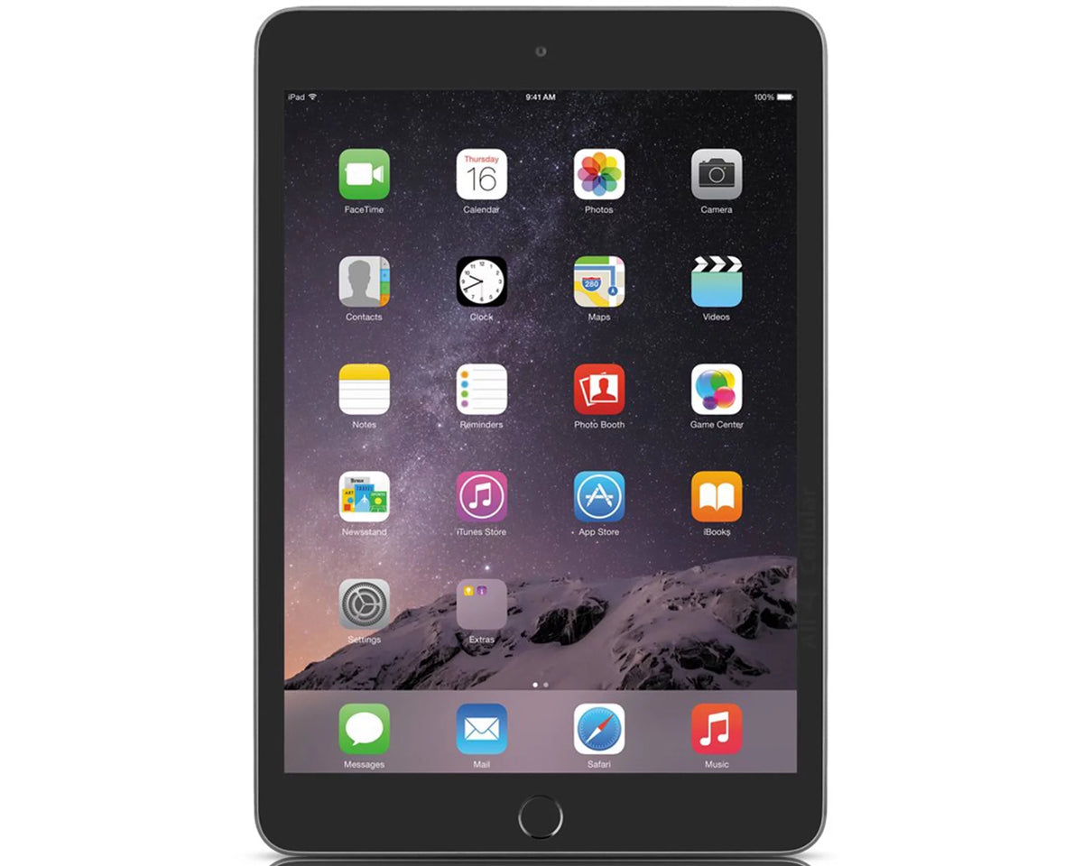 Restored Apple iPad Mini 3 7.9" Tablet with Retina Display (16GB, Wi-Fi + 4G LTE, Space Gray) (Refurbished) V80117