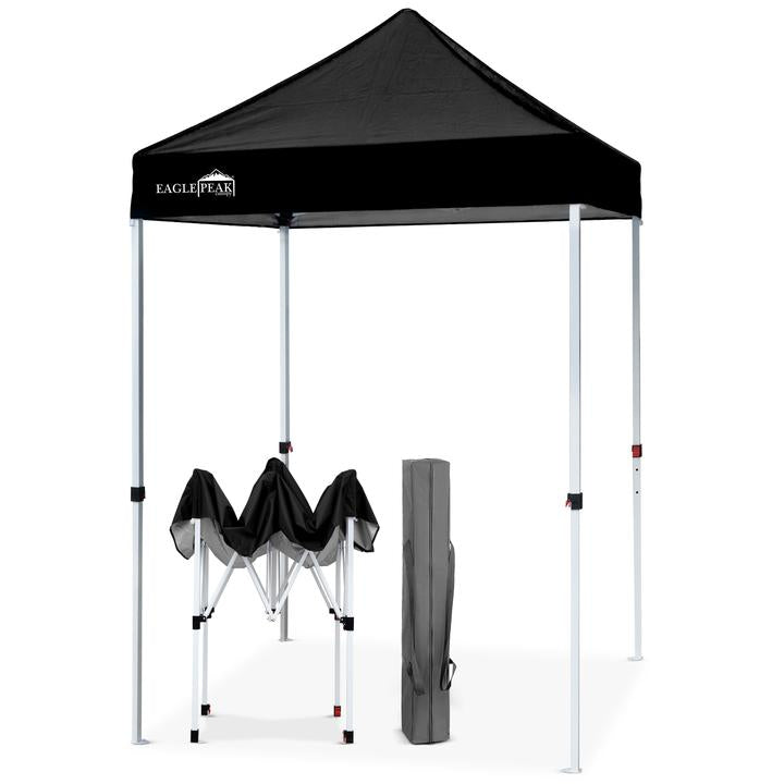 5x5ft Pop Up Canopy Tent Straight Leg Folding Shelter I1043