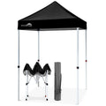 5x5ft Pop Up Canopy Tent Straight Leg Folding Shelter I1043