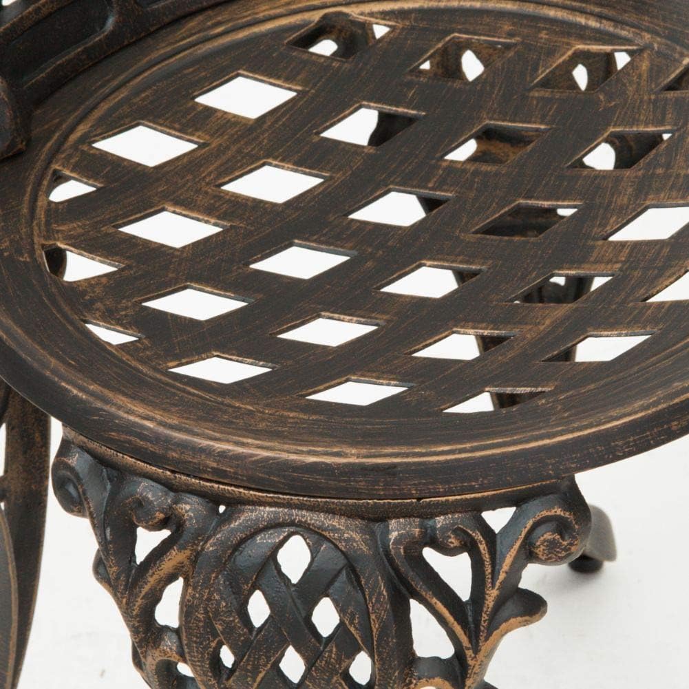 Bronze Cast Aluminum Bistro Set N5308