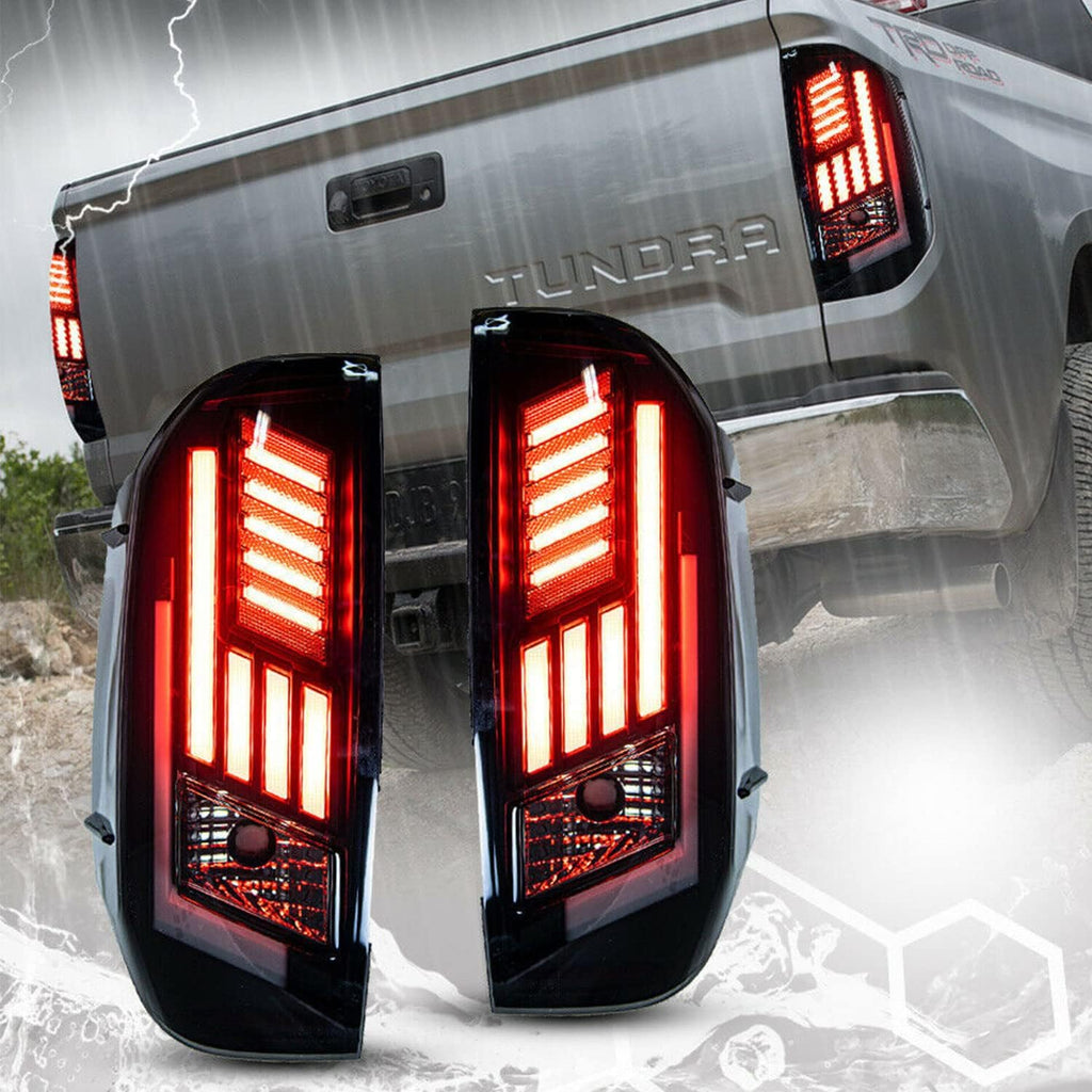 Black Housing Smoke Lens LED Taillight Assembly P9200