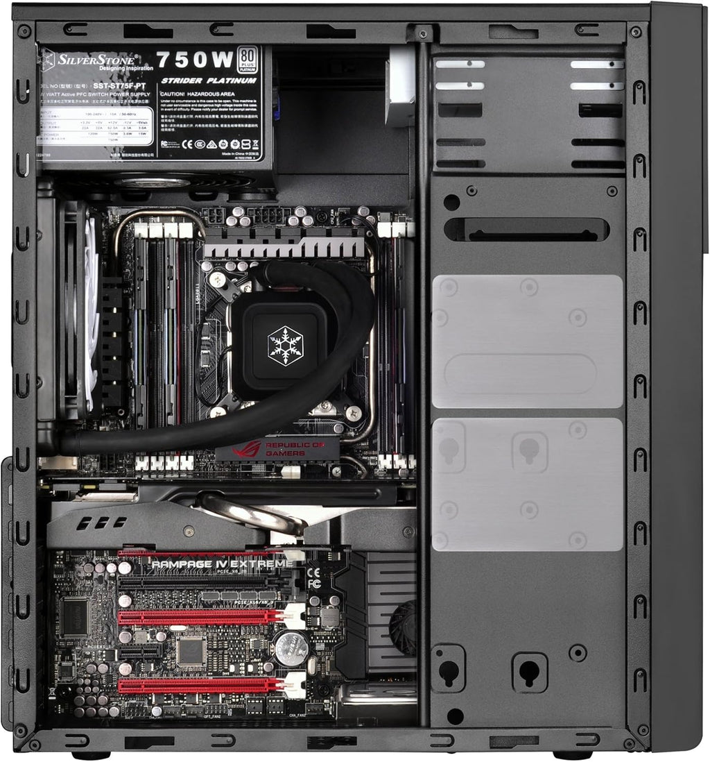 Black ATX Tower Case W876830