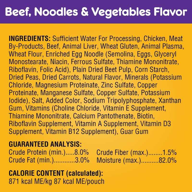 Wet Dog Food Variety Pack L724