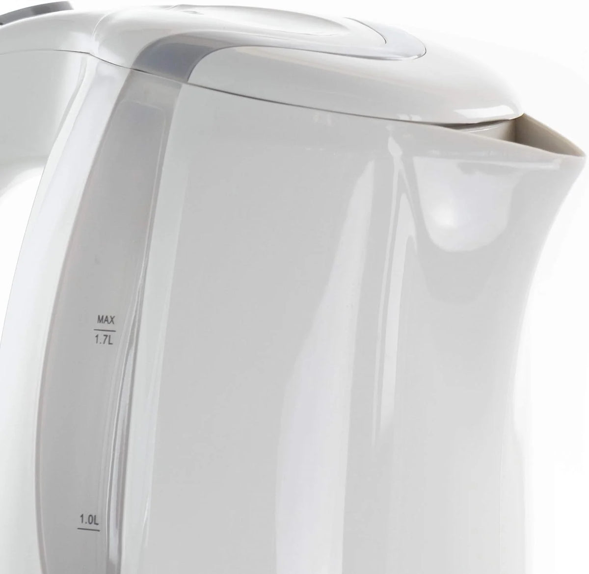 White Plastic Electric Tea Kettle J6332