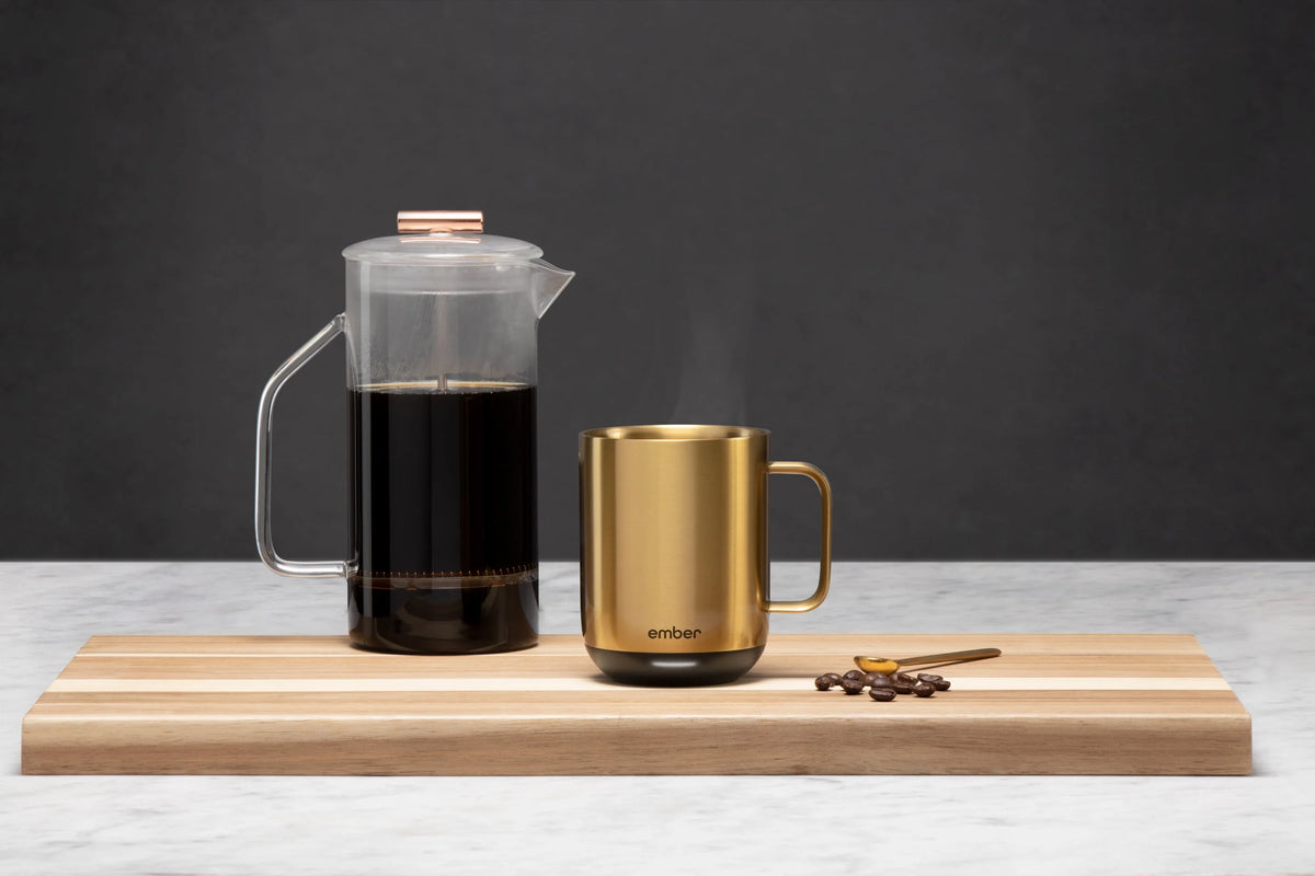 10 oz Copper Temperature Control Smart Mug I88156