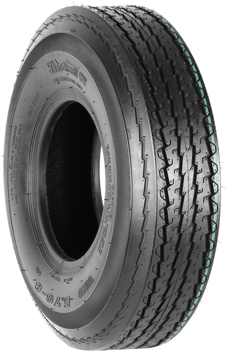2-Pack Trailer Tire 5.70-8 4 Ply Bias Z5366