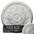 21x22OD x 2x22P Hand-Painted Ceiling Medallion O834