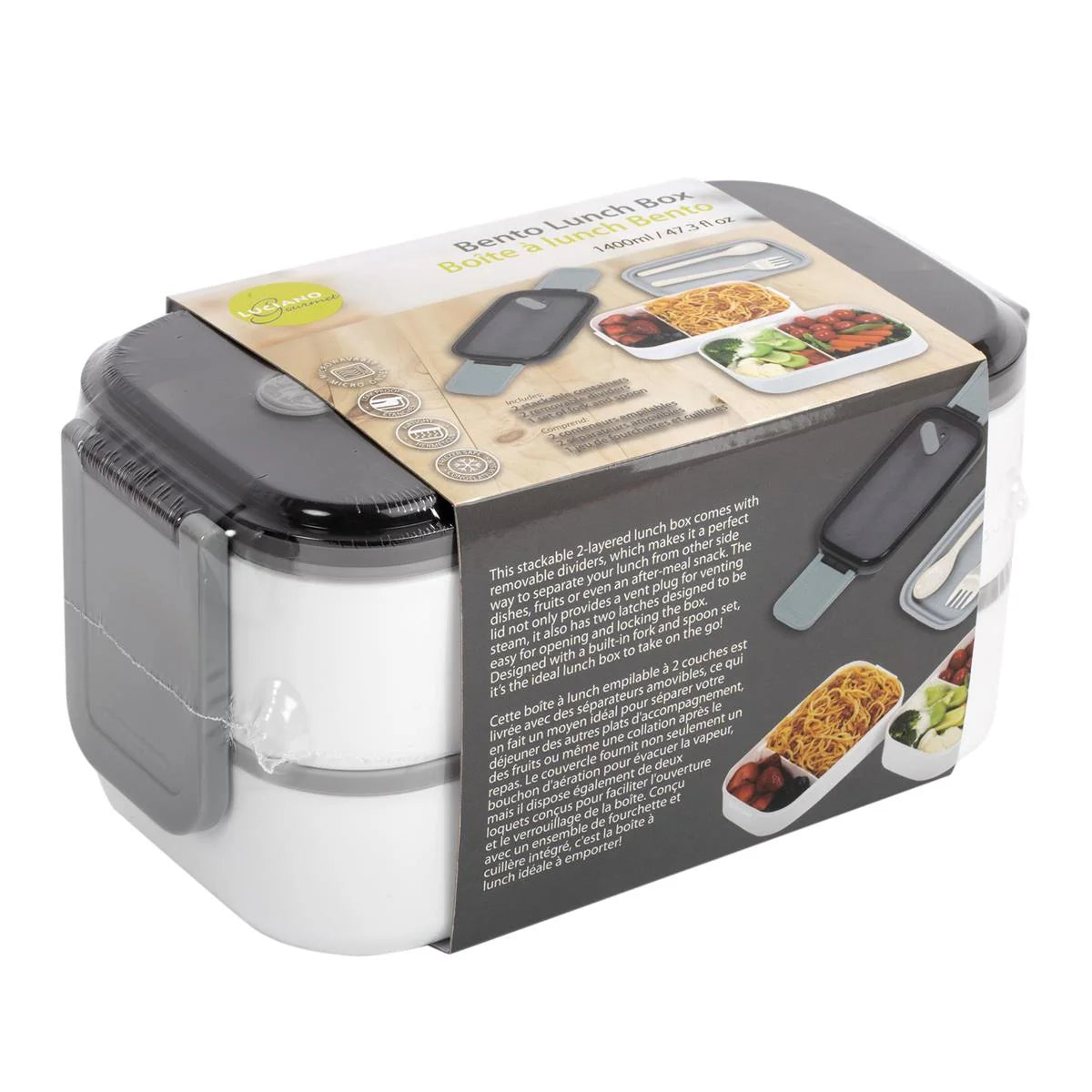 Bento Lunch Box 1400ml A330